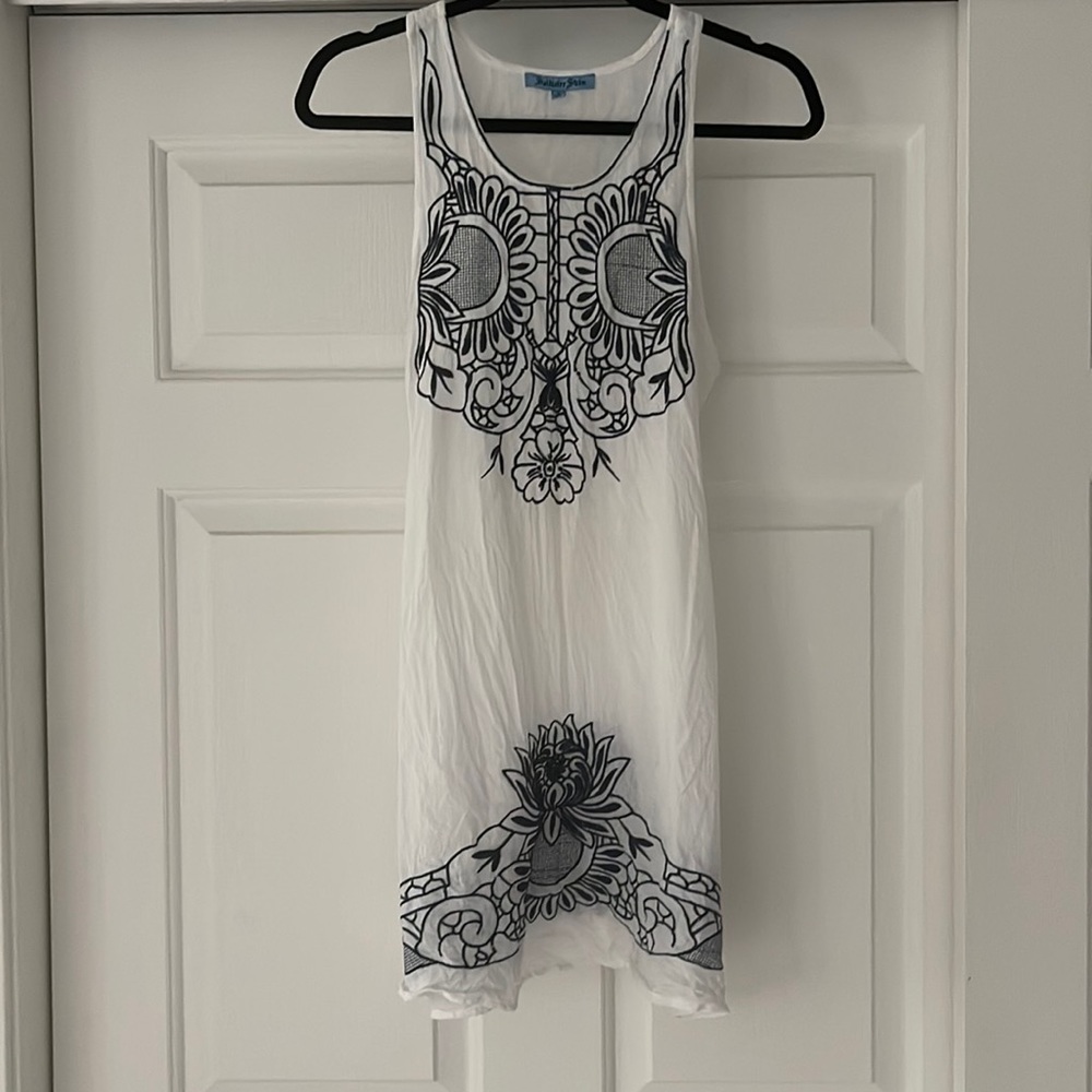 Solitaire Swim Cover Up Size S
